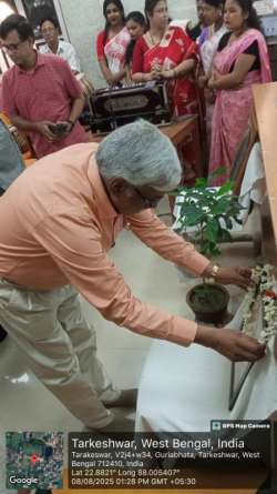 <p>Observation of the death anniversary of Kabiguru Rabindranath Tagore and International Adivasi Divas on the Friday, August 08, 2025</p>
