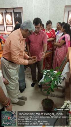 <p>Observation of the death anniversary of Kabiguru Rabindranath Tagore and International Adivasi Divas on the Friday, August 08, 2025</p>
