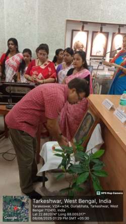<p>Observation of the death anniversary of Kabiguru Rabindranath Tagore and International Adivasi Divas on the Friday, August 08, 2025</p>
