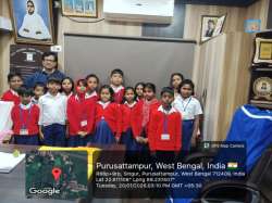 <p>Children from Pranabananda Sarswati Shishu Mandir met the Vice-Chancellor at RRGU on 20.01.2026</p>
