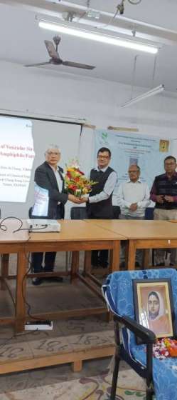 <p>Special Lecture by Prof. Chien-Hsiang Chang, National Cheng Kung University</p>
