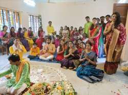 <p>Saraswati Puja 2025</p>
