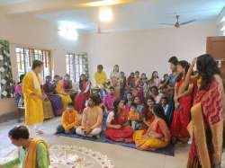 <p>Saraswati Puja 2025</p>
